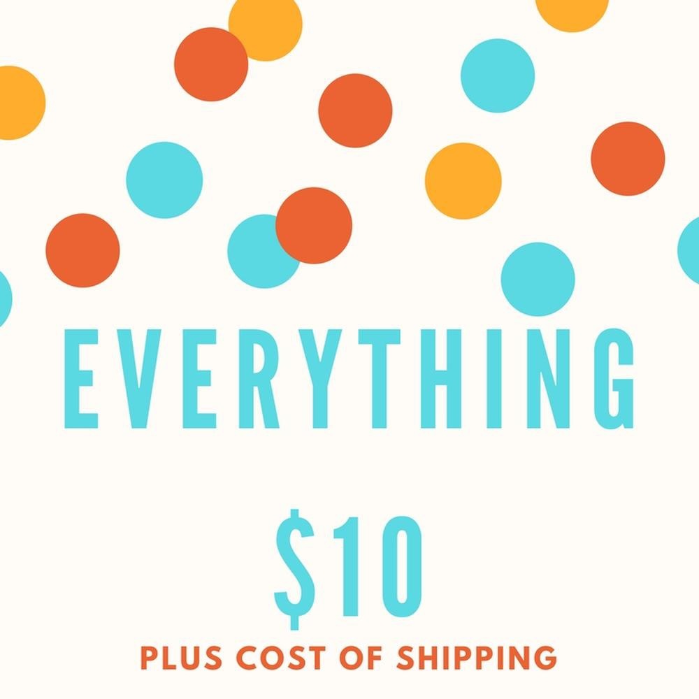 Everything $10 and under